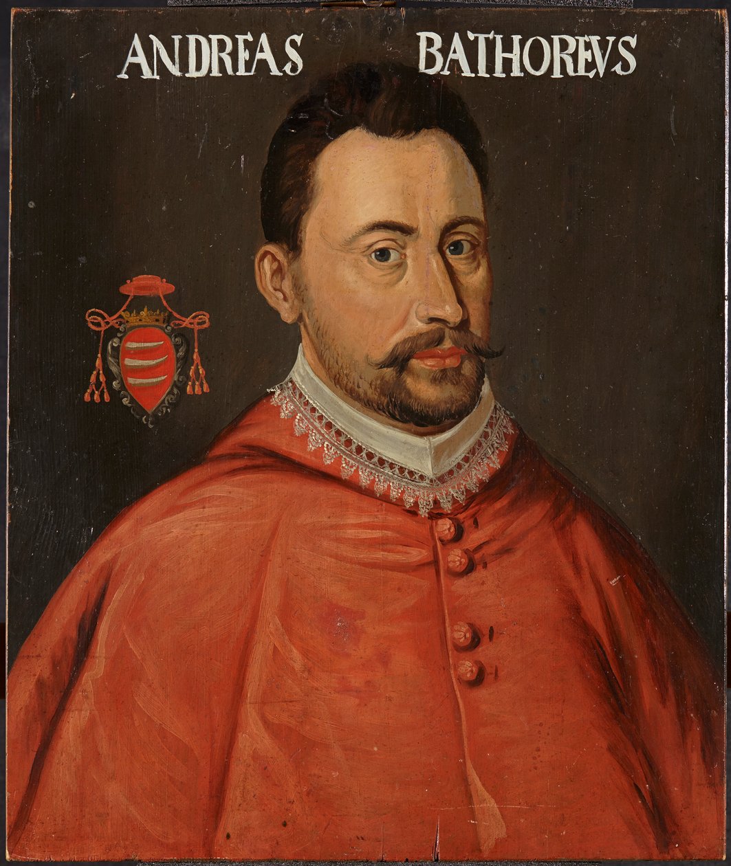 Portrett av kardinal Andrew Báthory 1563-1599, ca 1690. av Unbekannt