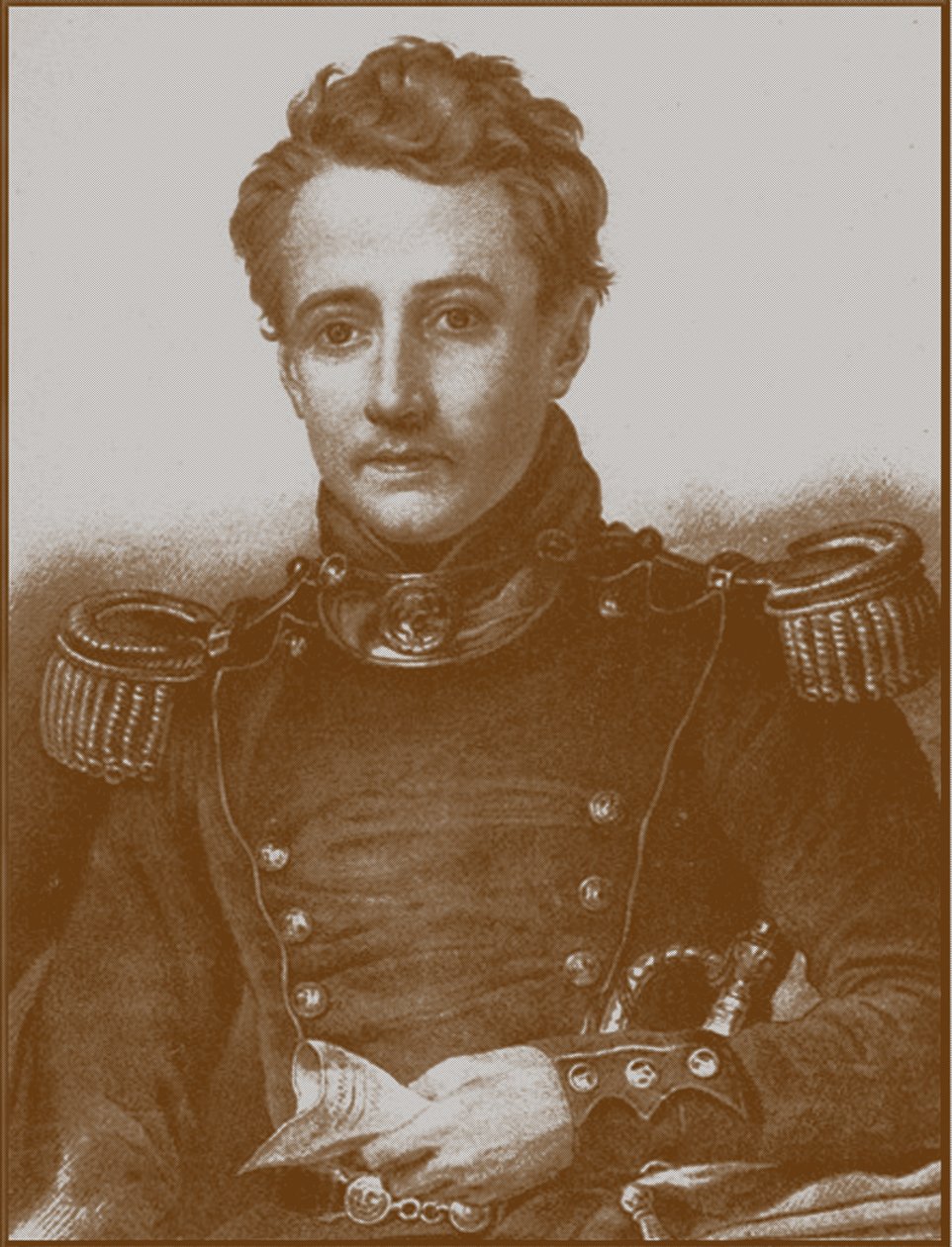 Portrett av Charles, grev Léon 18061881, 1800-tallet av Unbekannt