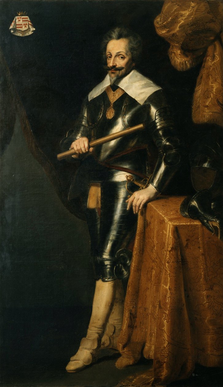 Portrett av Karl III av Croÿ 1560-1612, 1600-tallet. av Unbekannt