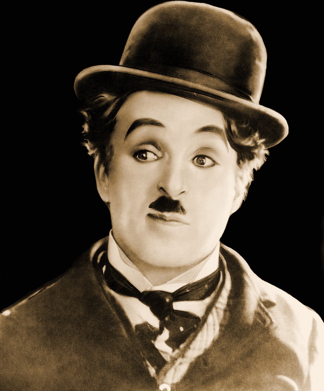 Portrett av Charlie Chaplin av Unbekannt