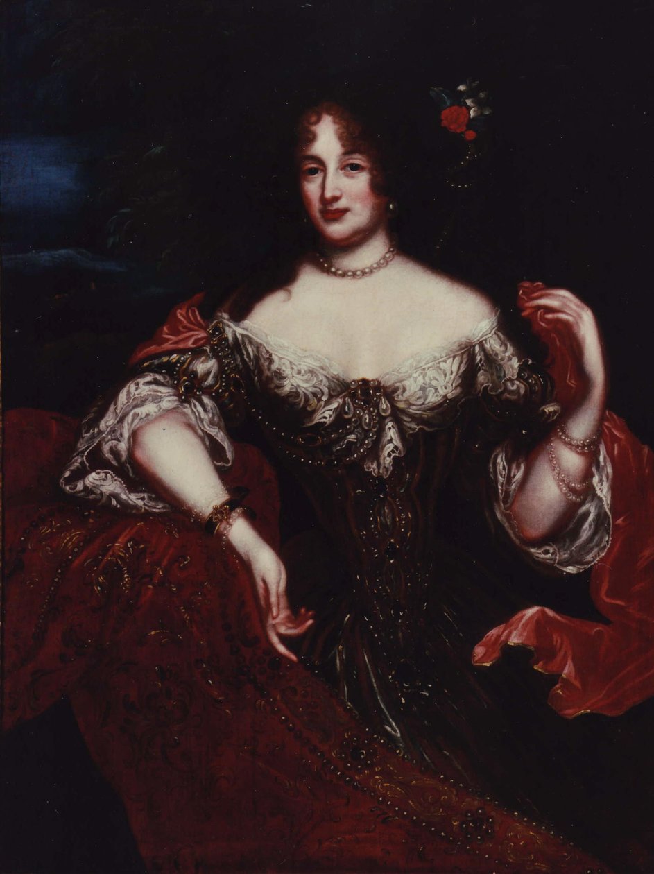 Portrett av Clara Elisabeth, grevinne av Platen-Hallermund 1648-1700 av Unbekannt