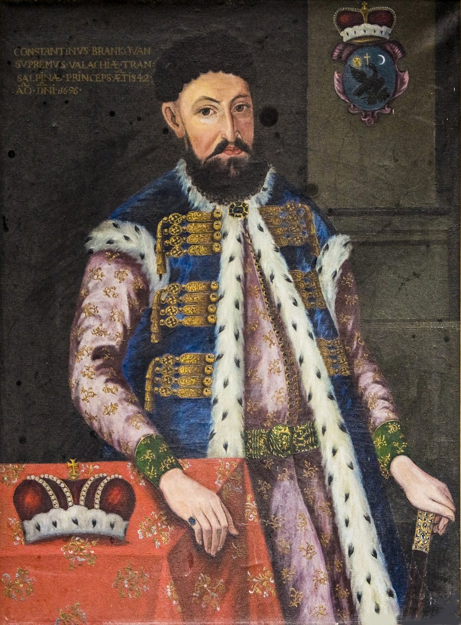 Portrett av Constantin Brâncoveanu 1654-1714, prins av Wallachia, 1696 av Unbekannt