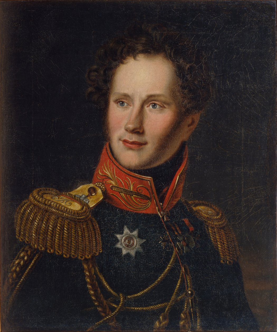 Portrett av grev Alexey Fyodorovich Orlov 1787-1862, ca. 1810 av Unbekannt