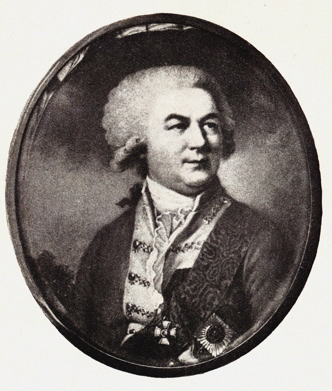 Portrett av grev Pyotr Zavadovsky 17391812, tidlig på 1800-tallet. av Unbekannt