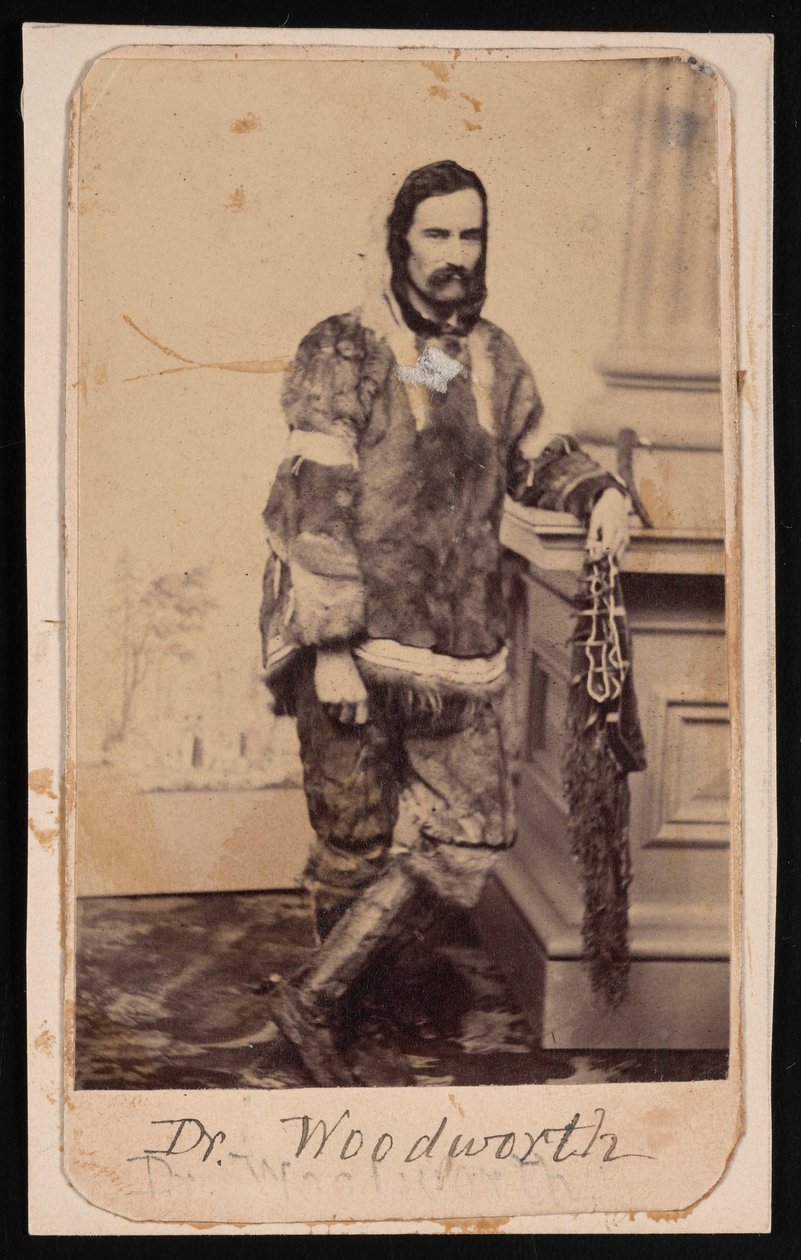 Portrett av Dr. John Maynard Woodworth 1837-1879, før 1879. av Unbekannt