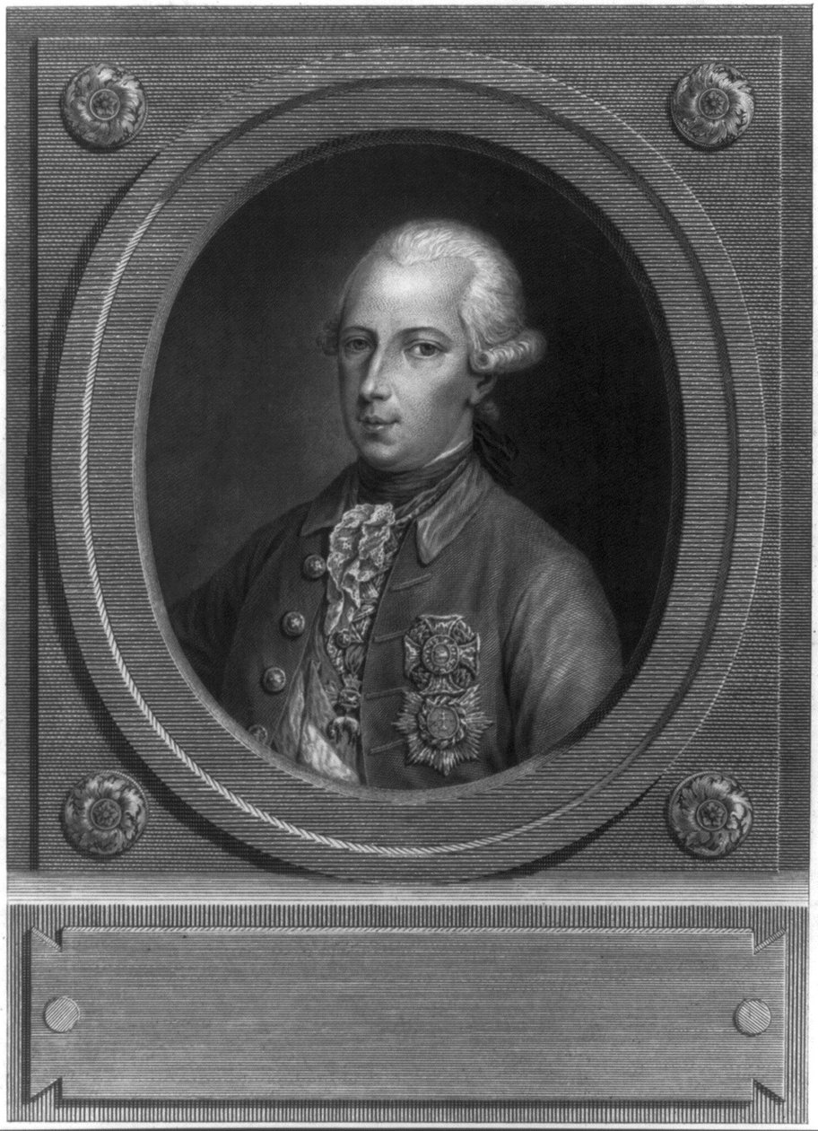Portrett av keiser Joseph II 1741-1790, 1700-tallet av Unbekannt