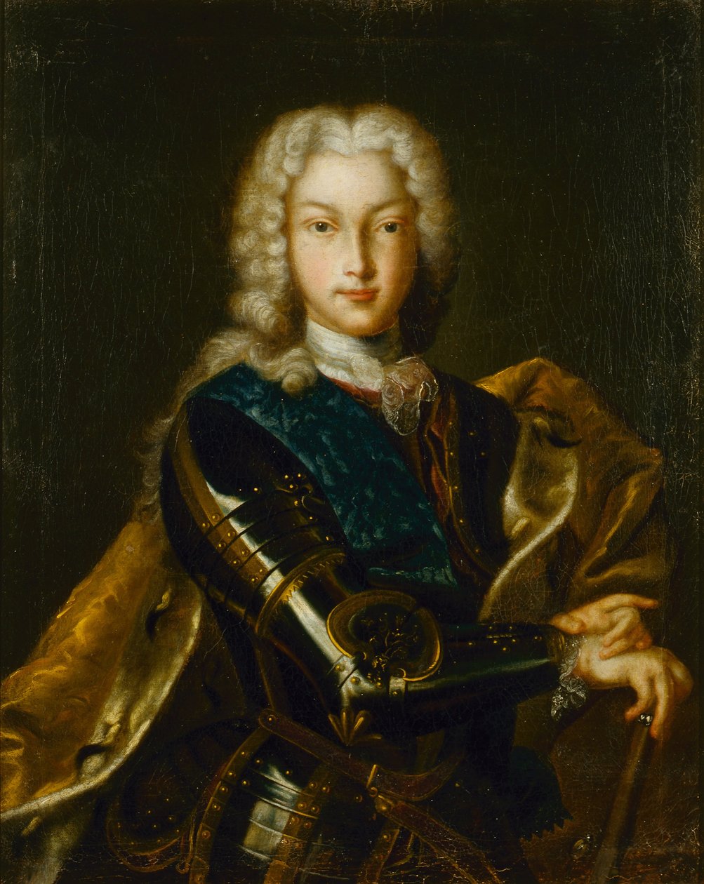 Portrett av keiser Peter II Aleksijevitsj av Unbekannt