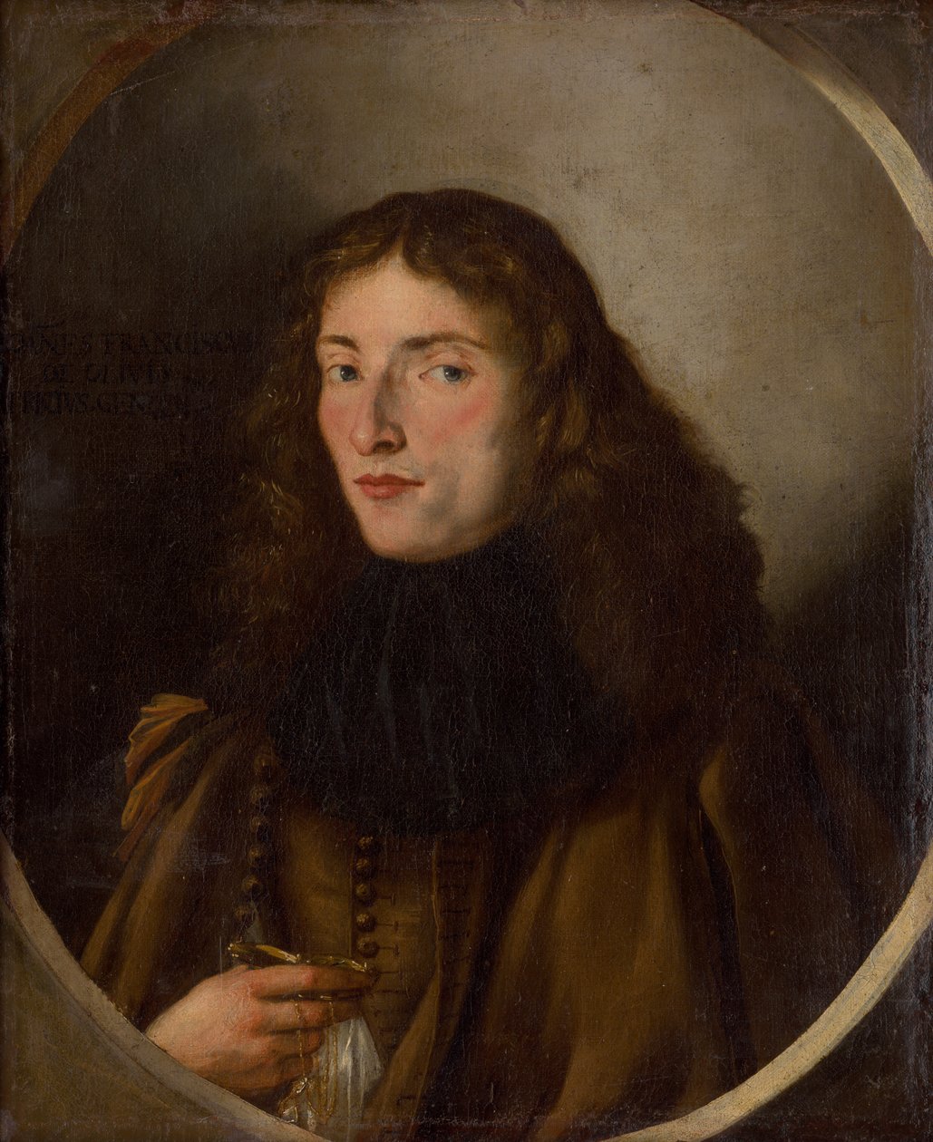 Portrett av Enrico Palladio degli Olivi ca 1580-1629, ca 1610-1615. av Unbekannt