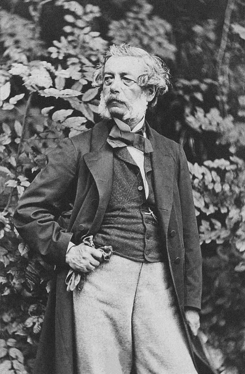 Portrett av Franz Xaver Winterhalter 1805-1873, ca 1865. av Unbekannt