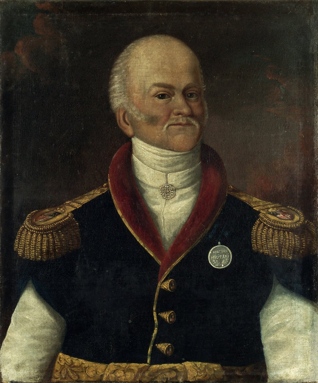 Portrett av general Ksawery Franciszek Krasicki 17741844, 1830-1840-årene av Unbekannt