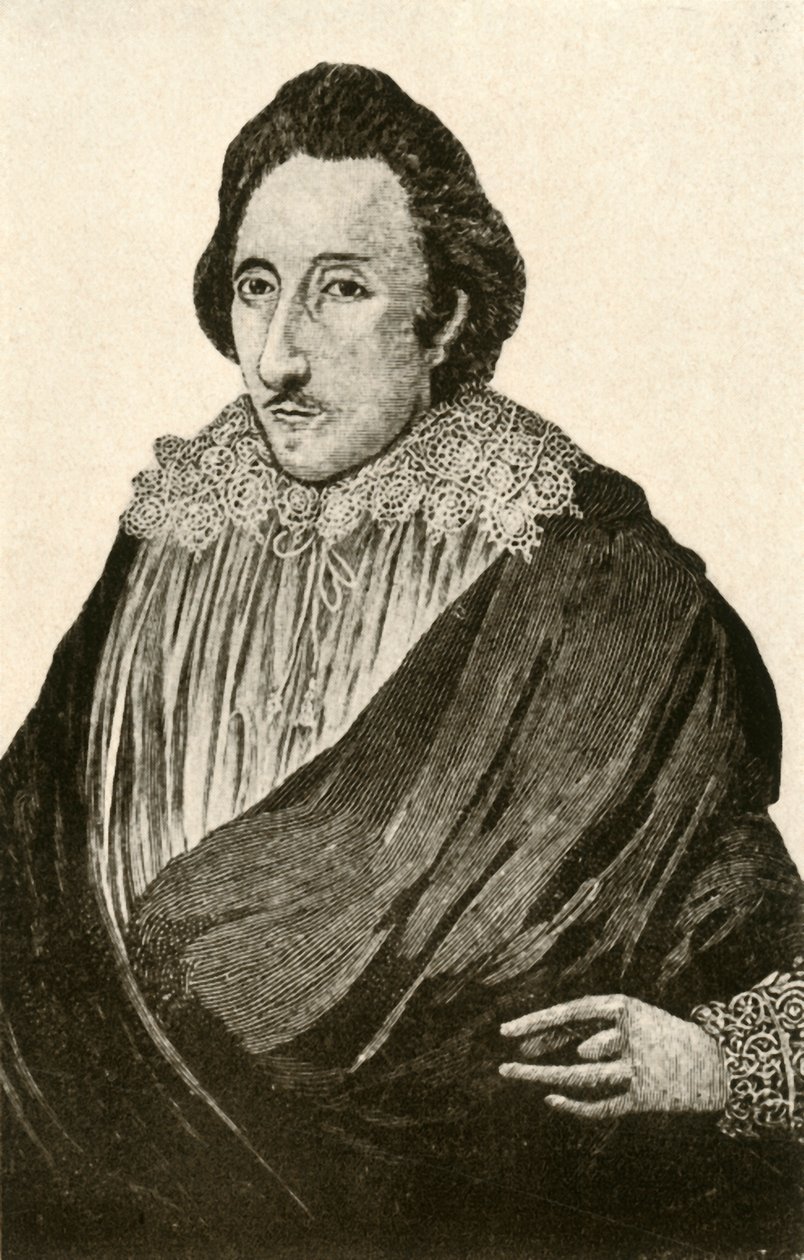 Portrett av George Percy, i hel skjorte av hollandsk lin båret med dublett, c1610-1620, 1937. av Unbekannt