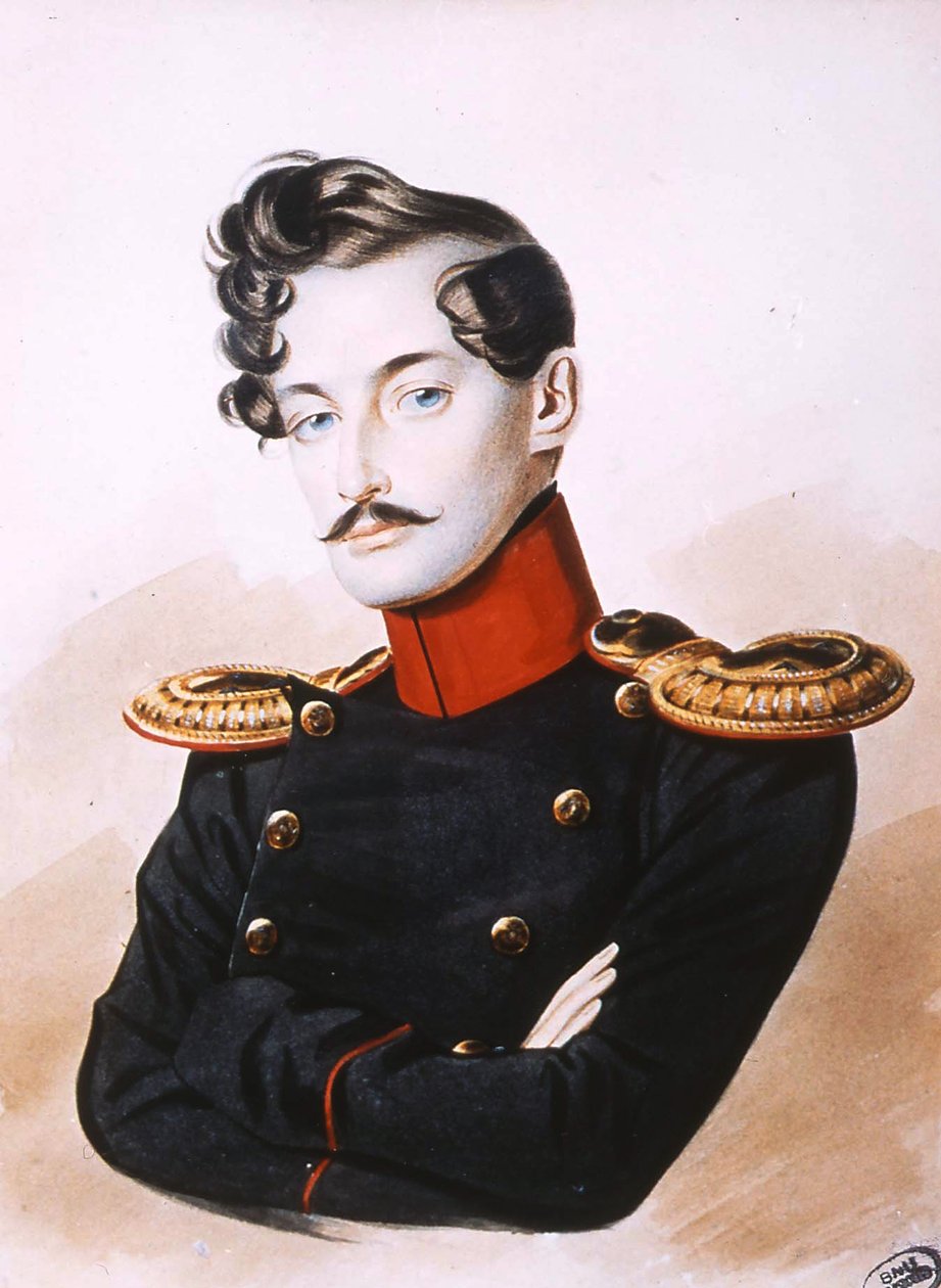 Portrett av Georges-Charles de Heeckeren dAnthès 1812-1895, 1830-årene av Unbekannt