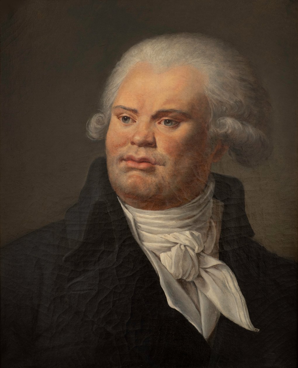 Portrett av Georges Jacques Danton 1759-1794, ca. 1790. av Unbekannt