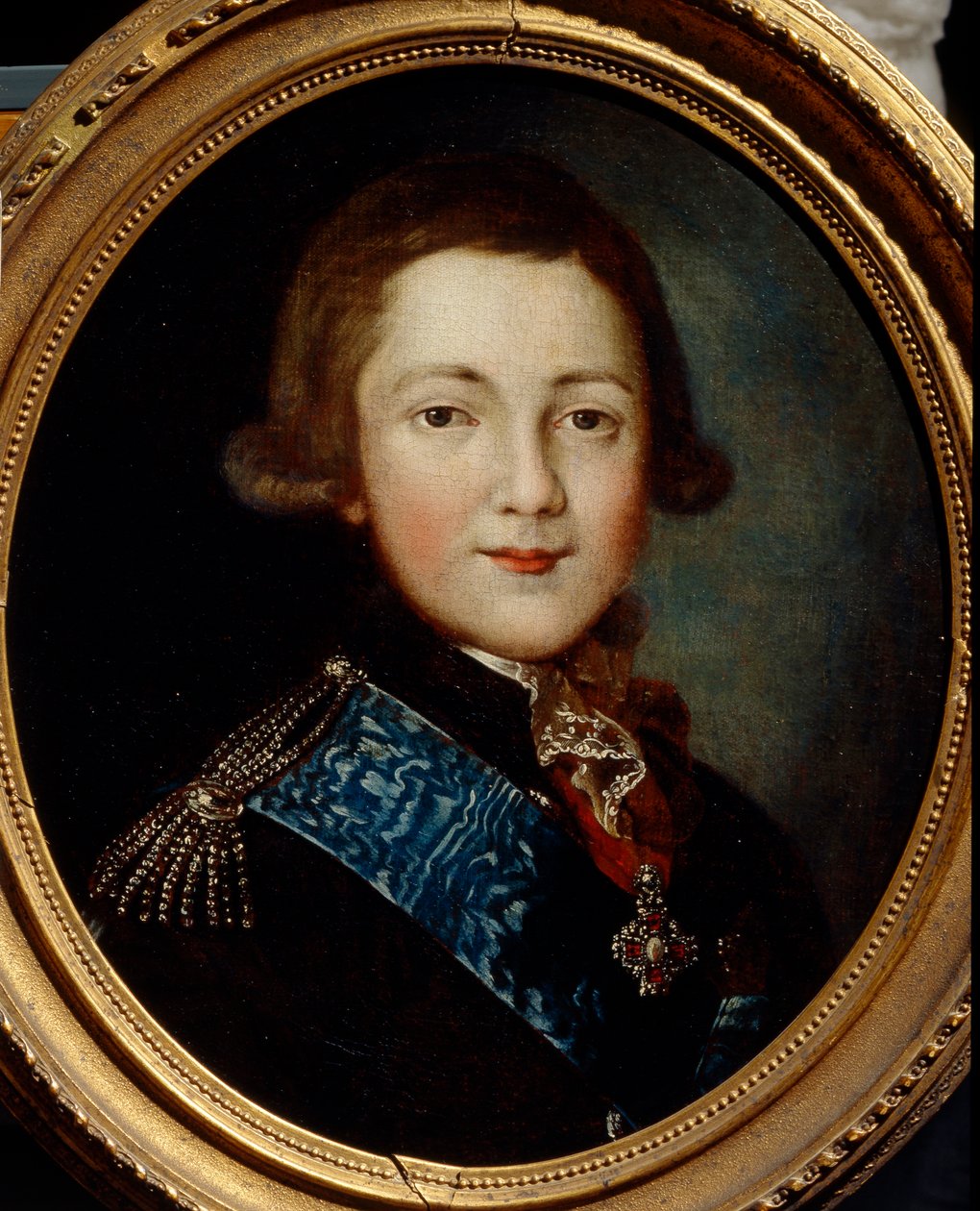 Portrett av storhertug Alexander Pavlovich av Russland av Unbekannt