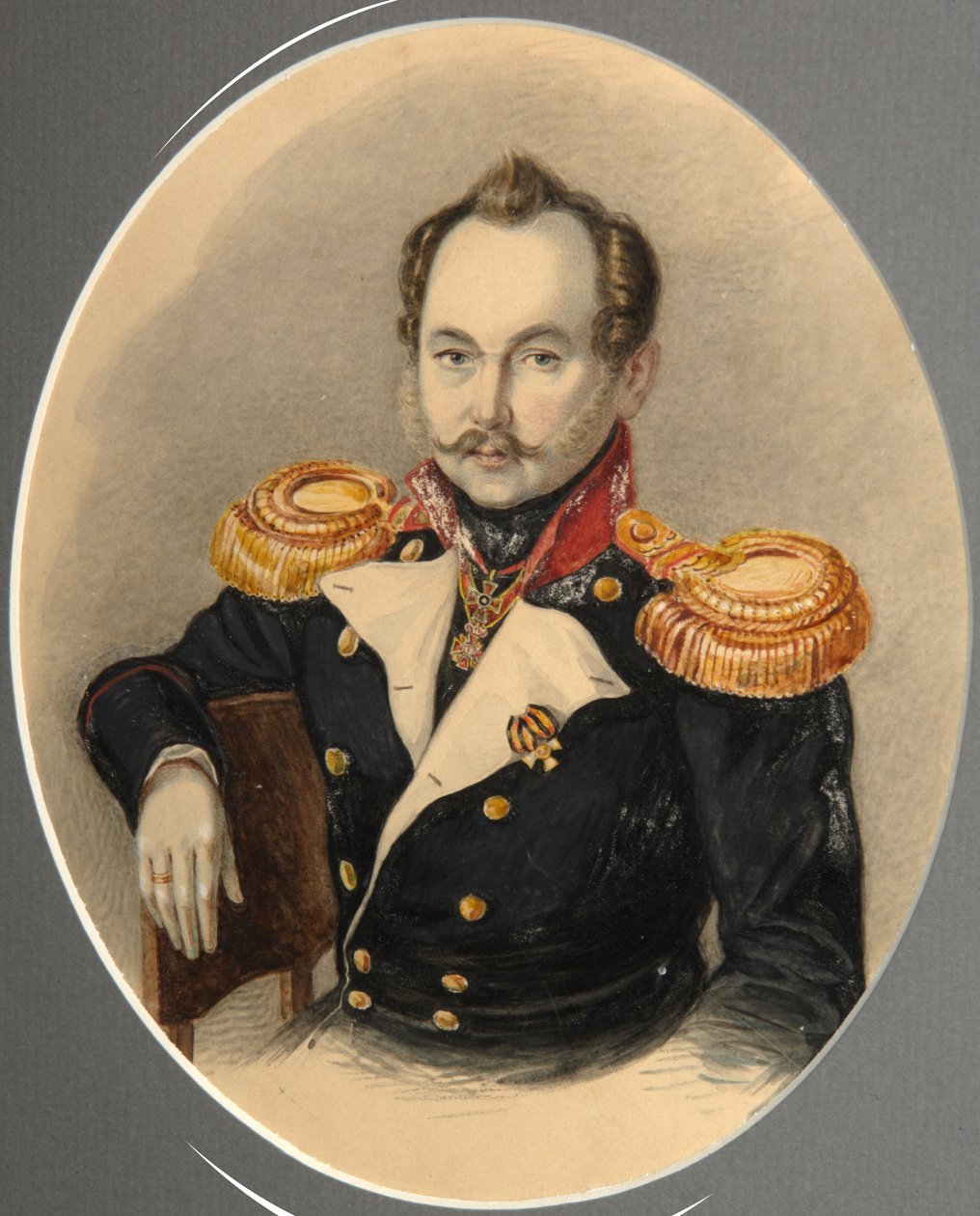 Portrett av Grigory Maximovich Rehbinder av Unbekannt