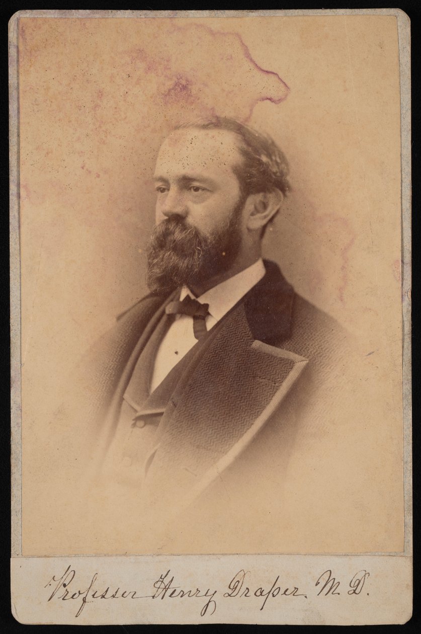 Portrett av Henry Draper 1837-1882, før 1876. av Unbekannt