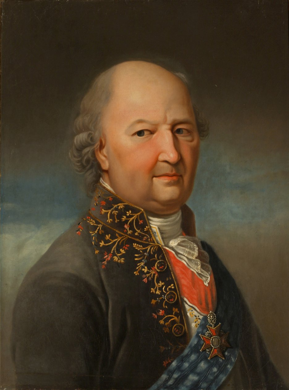 Portrett av Ivan Perfilievich Yelagin 1725-1794, 1800-tallet av Unbekannt