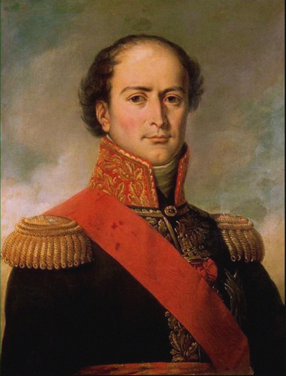 Portrett av Jean-Baptiste Éblé 1758-1812 etter Jean-Baptiste Paulin Guérin av Unbekannt