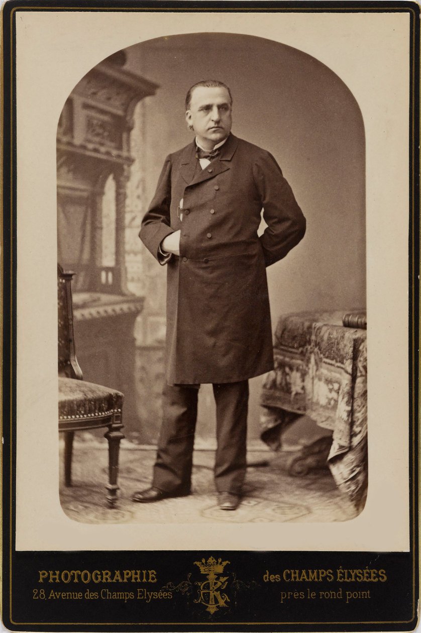 Portrett av Jean Martin Charcot 1825-1893, ca. 1870. av Unbekannt