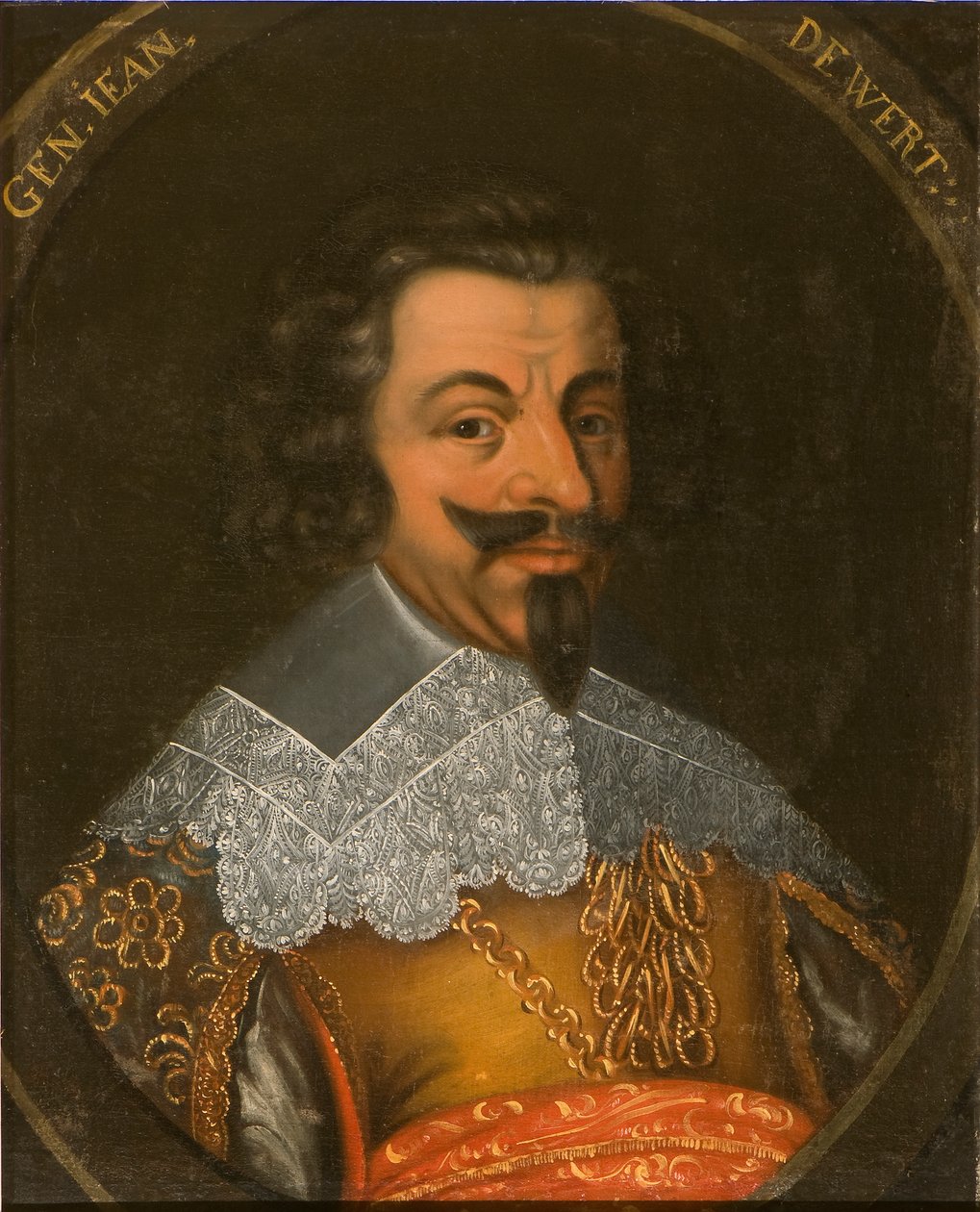 Portrett av Johann von Werth 591-1652, første halvdel av 1600-tallet. av Unbekannt