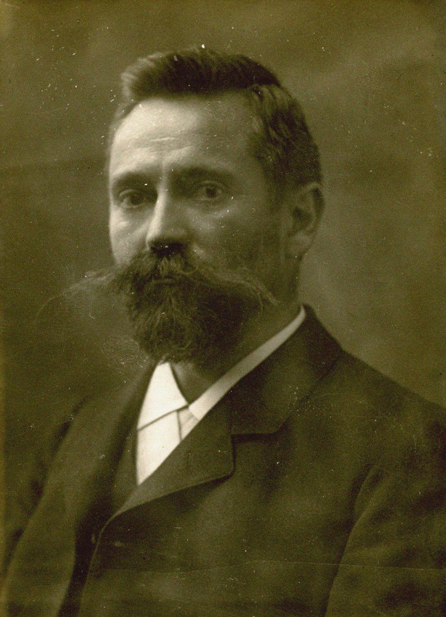Portrett av Johannes Hoffmann 1867-1930. av Unbekannt