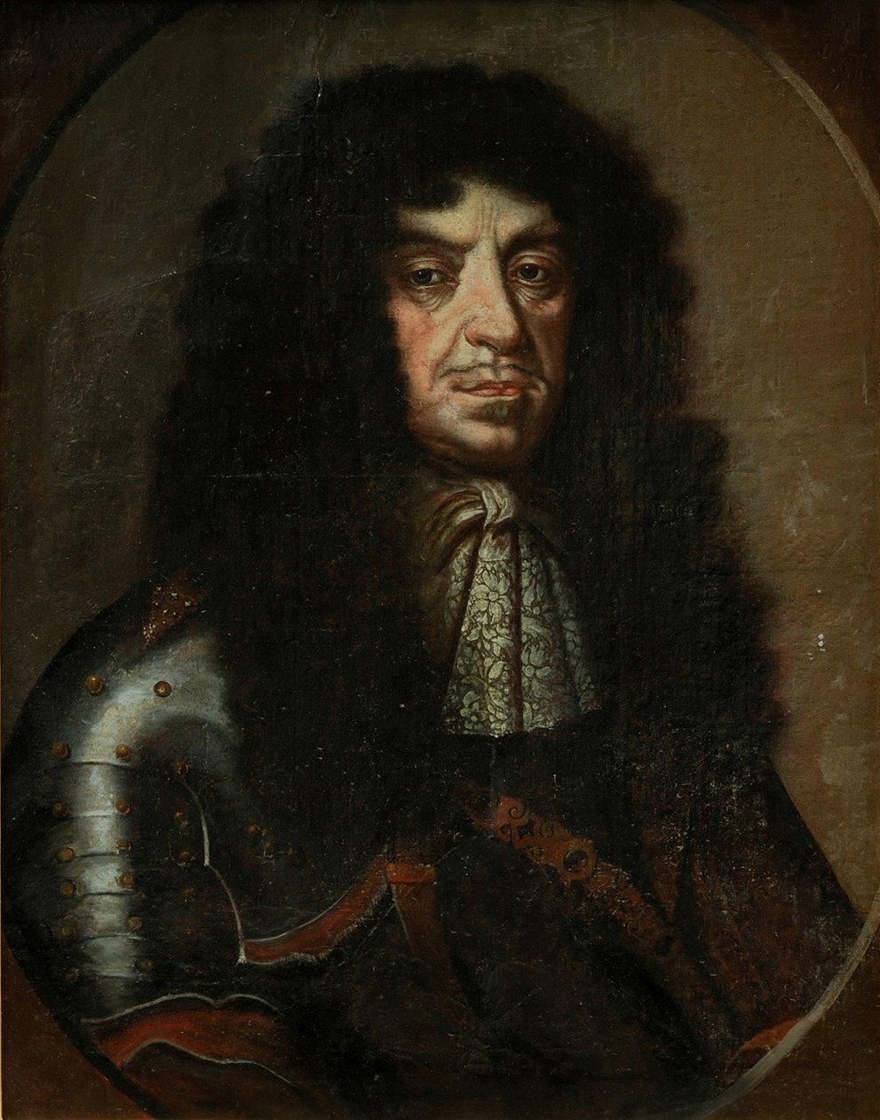 Portrett av Johannes II Casimir Vasa 1609-1672, konge av Polen og storhertug av Litauen, andre halvdel av 1600-tallet. av Unbekannt