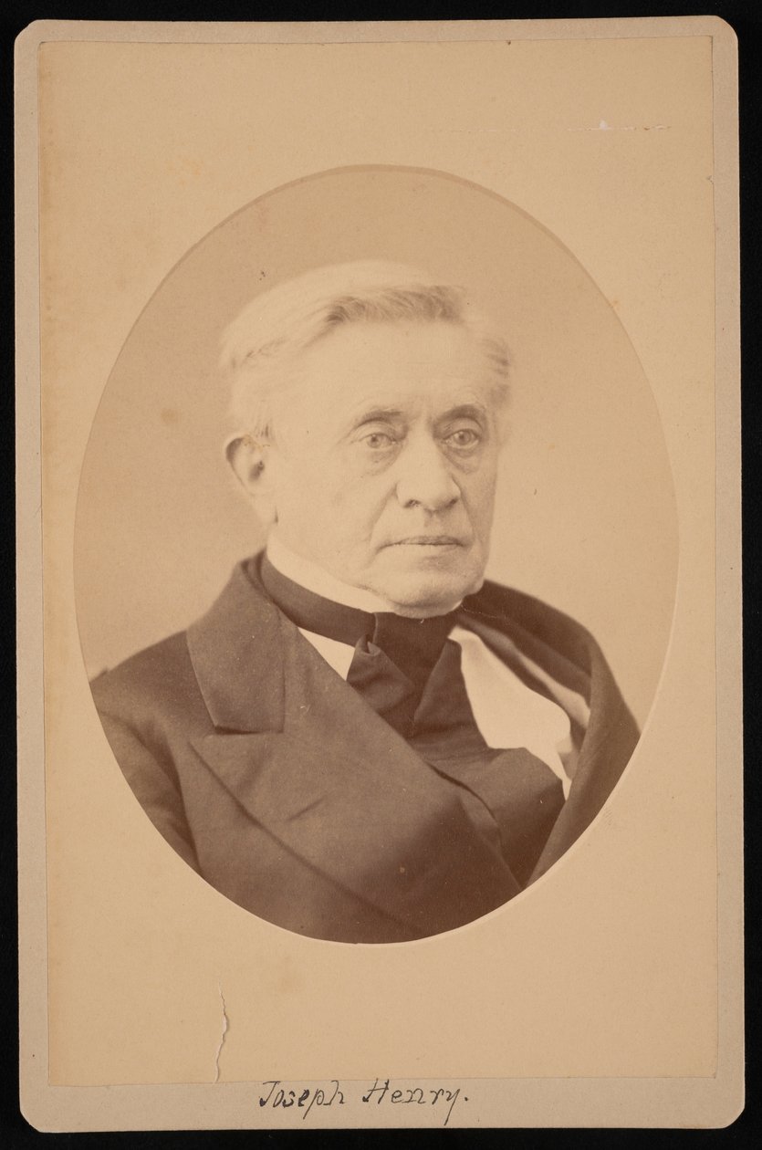 Portrett av Joseph Henry 1797-1878, før 1878. av Unbekannt