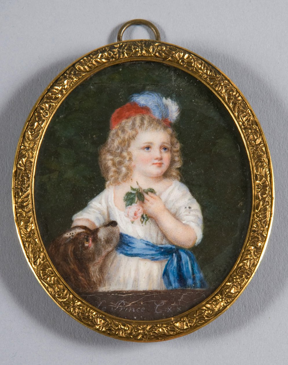 Portrett av Louis-Charles, Prince Royal of France 1785-1795, 1800-tallet av Unbekannt