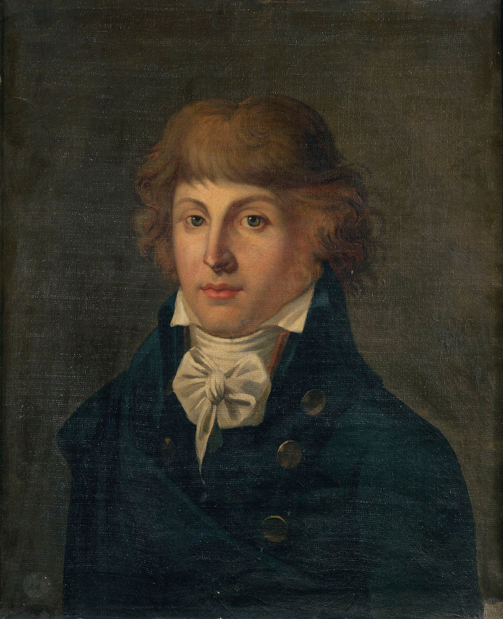 Portrett av Louis Antoine de Saint-Just 1767-1794, etter 1767. av Unbekannt