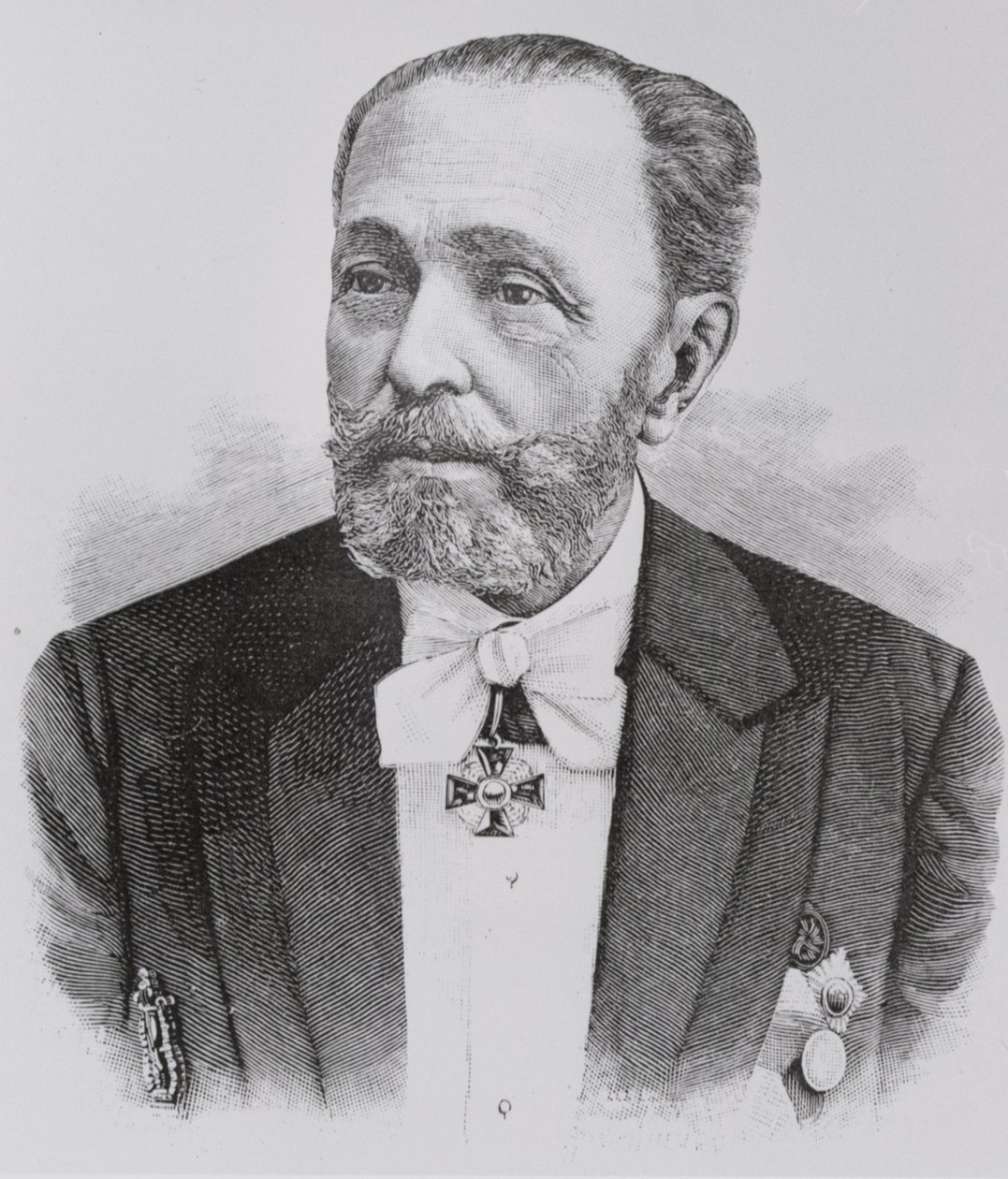 Portrett av Marius Petipa 1818-1910, 1899 av Unbekannt