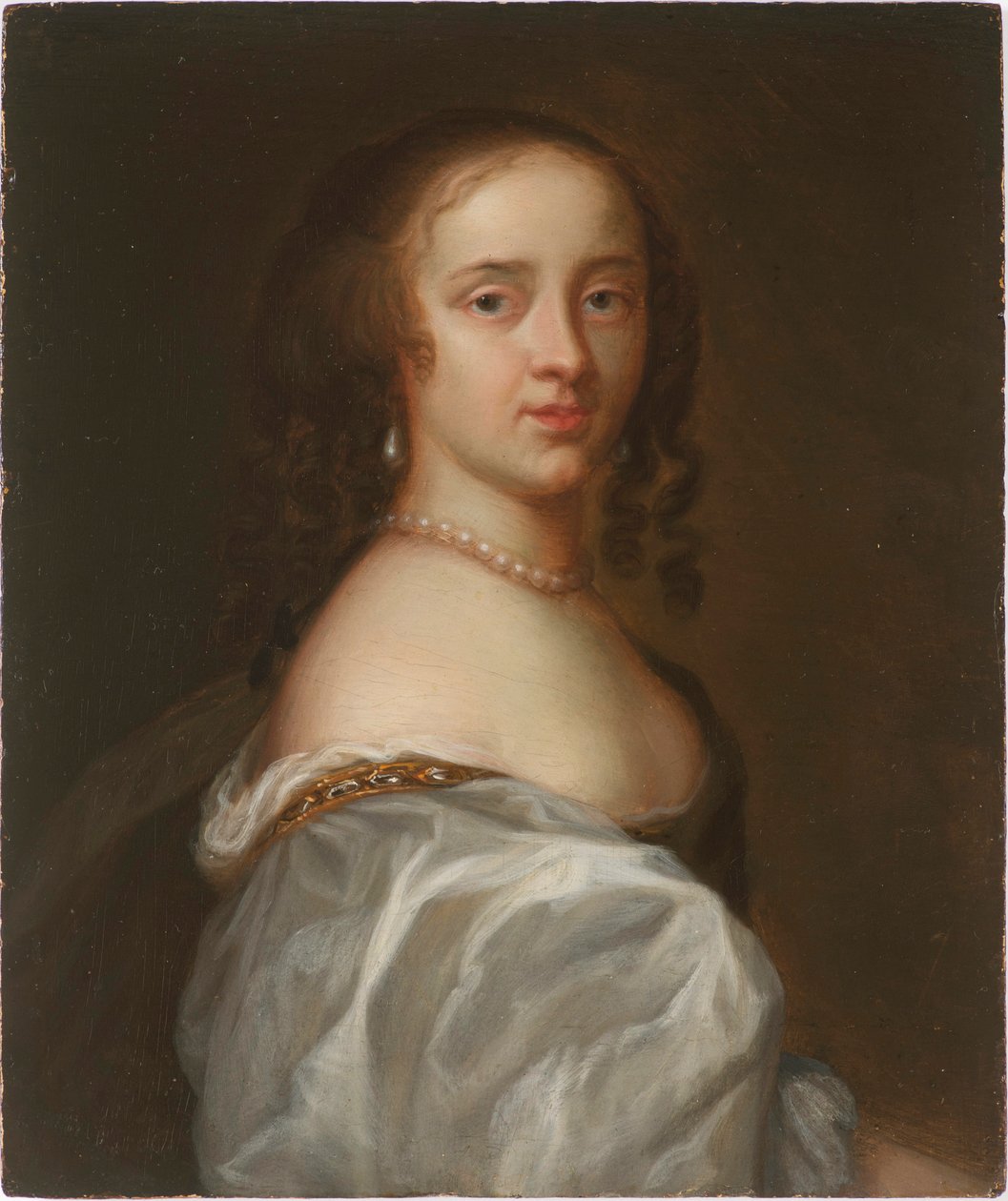 Portrett av Mary Somerset, hertuginne av Beaufort 1630-1715, ca. 1660. av Unbekannt