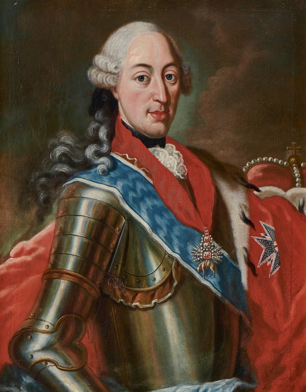Portrett av Maximilian III Joseph 1727-1777, kurfyrst av Bayern, andre tredjedel av 1700-tallet. av Unbekannt