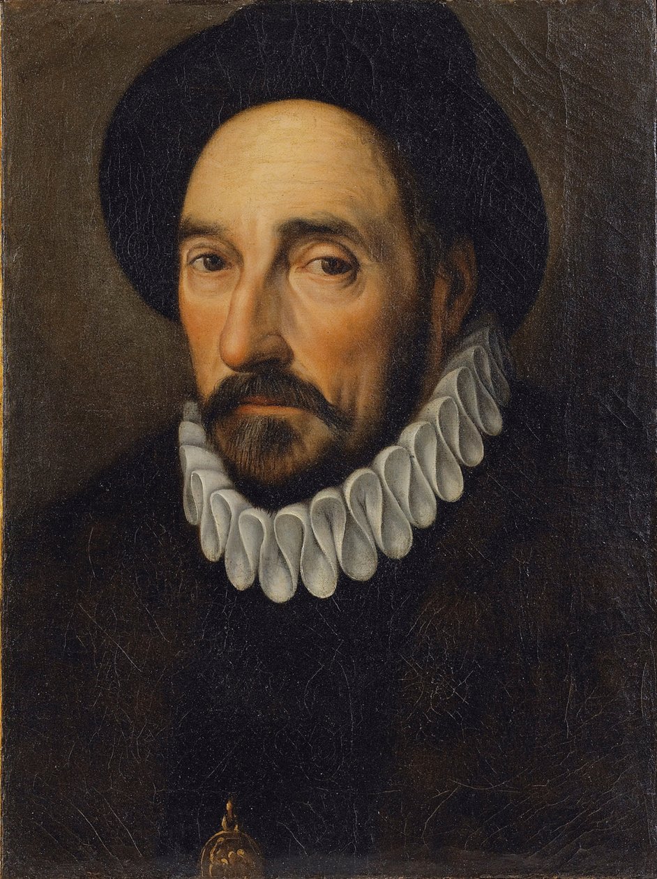 Portrett av Michel de Montaigne 1533-1592 av Unbekannt