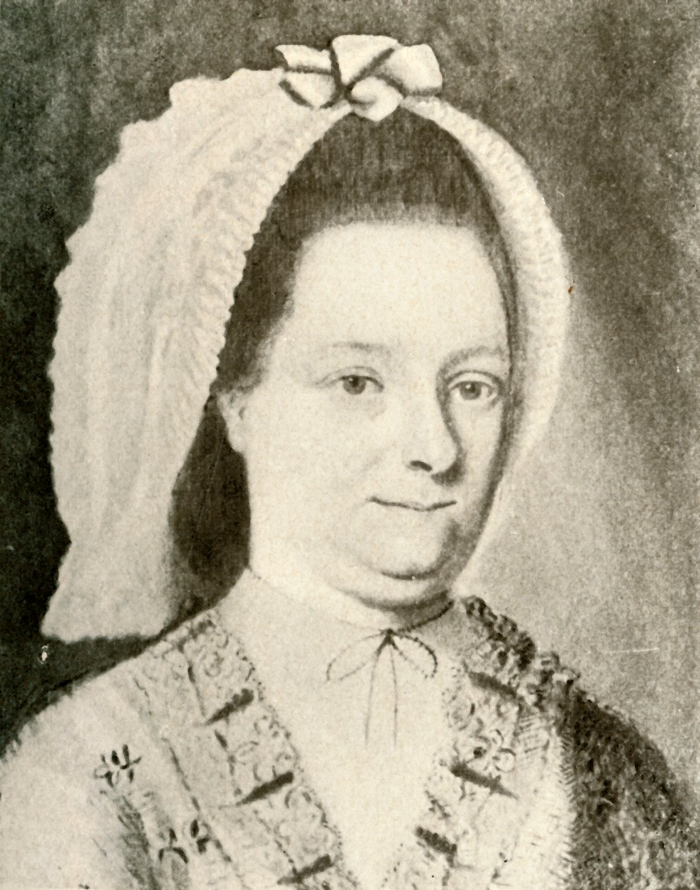 Portrett av Mrs. Nathaniel Appleton, Jr., som viser en særegen hette, 1784, 1937. av Unbekannt