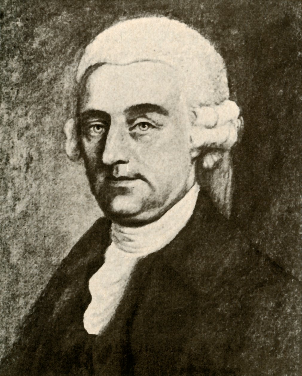 Portrett av Nathaniel Appleton fra Boston, i hvit parykk med puff, c1740, 1937. av Unbekannt