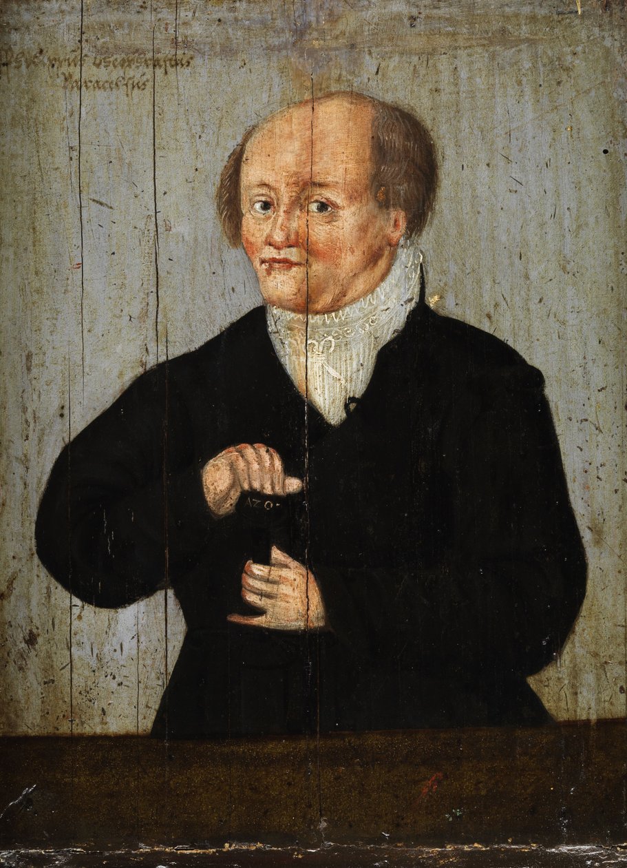 Portrett av Paracelsus av Unbekannt