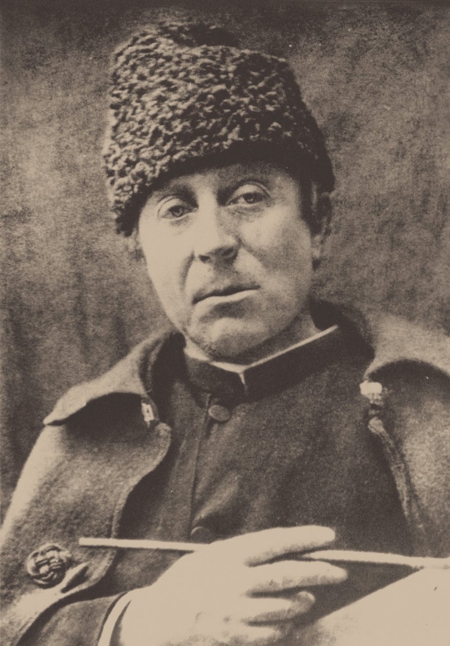 Portrett av Paul Gauguin 1848-1903, 1890-tallet. av Unbekannt