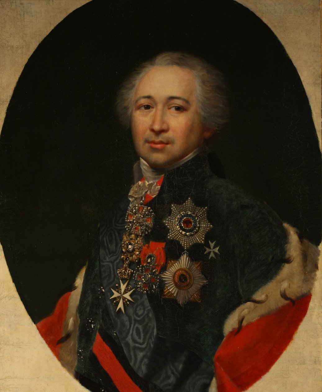 Portrett av prins Alexander Kurakin 1752-1818, 1810-årene av Unbekannt