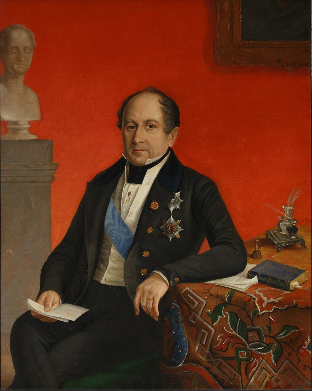 Portrett av prins Alexander Nikolajevitsj Golitsyn 1773-1844, mellom 1826 og 1834 av Unbekannt