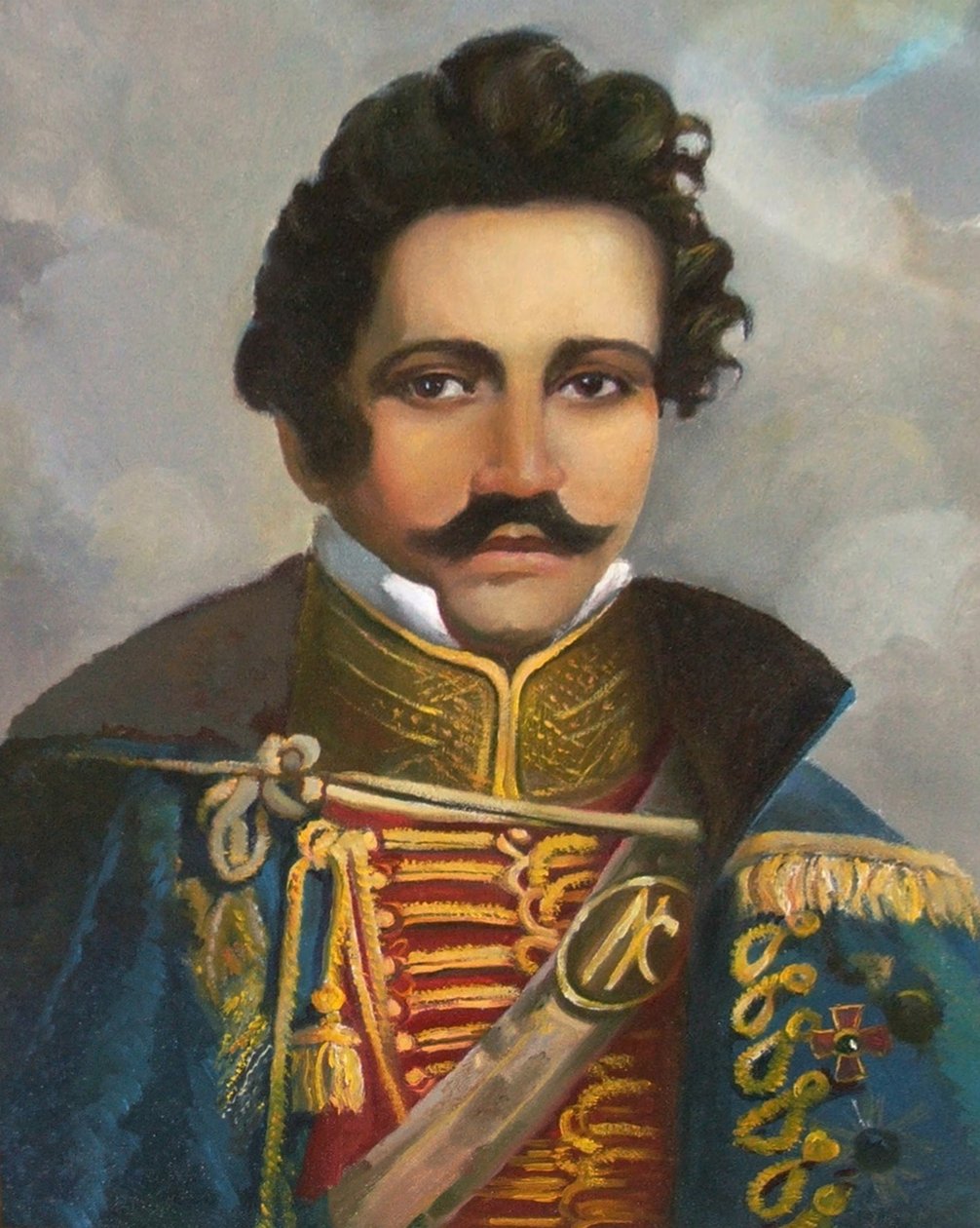 Portrett av prins Nikolay Borisovich Galitzin 1794-1866 av Unbekannt