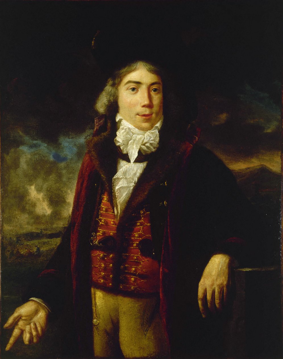 Portrett av René Nicolas Dufriche, baron Desgenettes 1762-1837, 1798. av Unbekannt