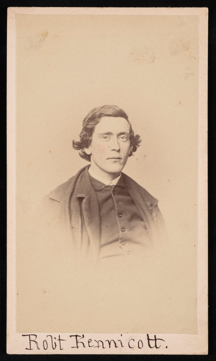 Portrett av Robert Kennicott 1835-1866, før 1866. av Unbekannt