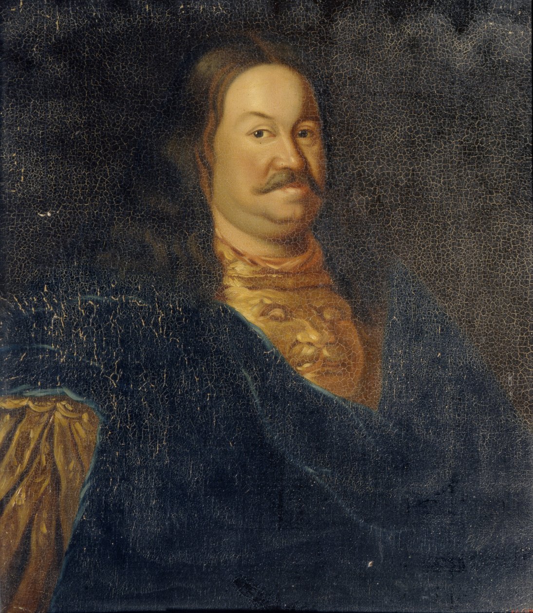 Portrett av senator prins Yakov Fyodorovich Dolgorukov 1639-1720, tidlig på 1700-tallet. av Unbekannt