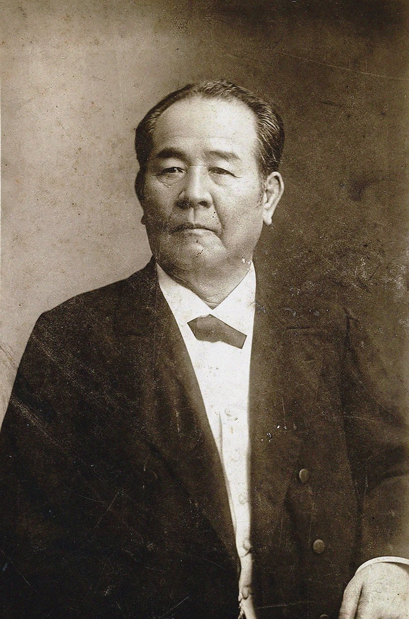 Skrevet av Shibusawa Eiichi 1840-1931, ca. 1890. av Unbekannt