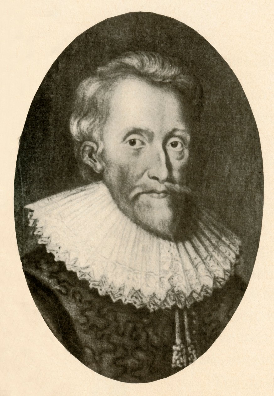 Portrett av Sir Edwin Sandys, med nedslått ruff, c1560-1570, 1937. av Unbekannt