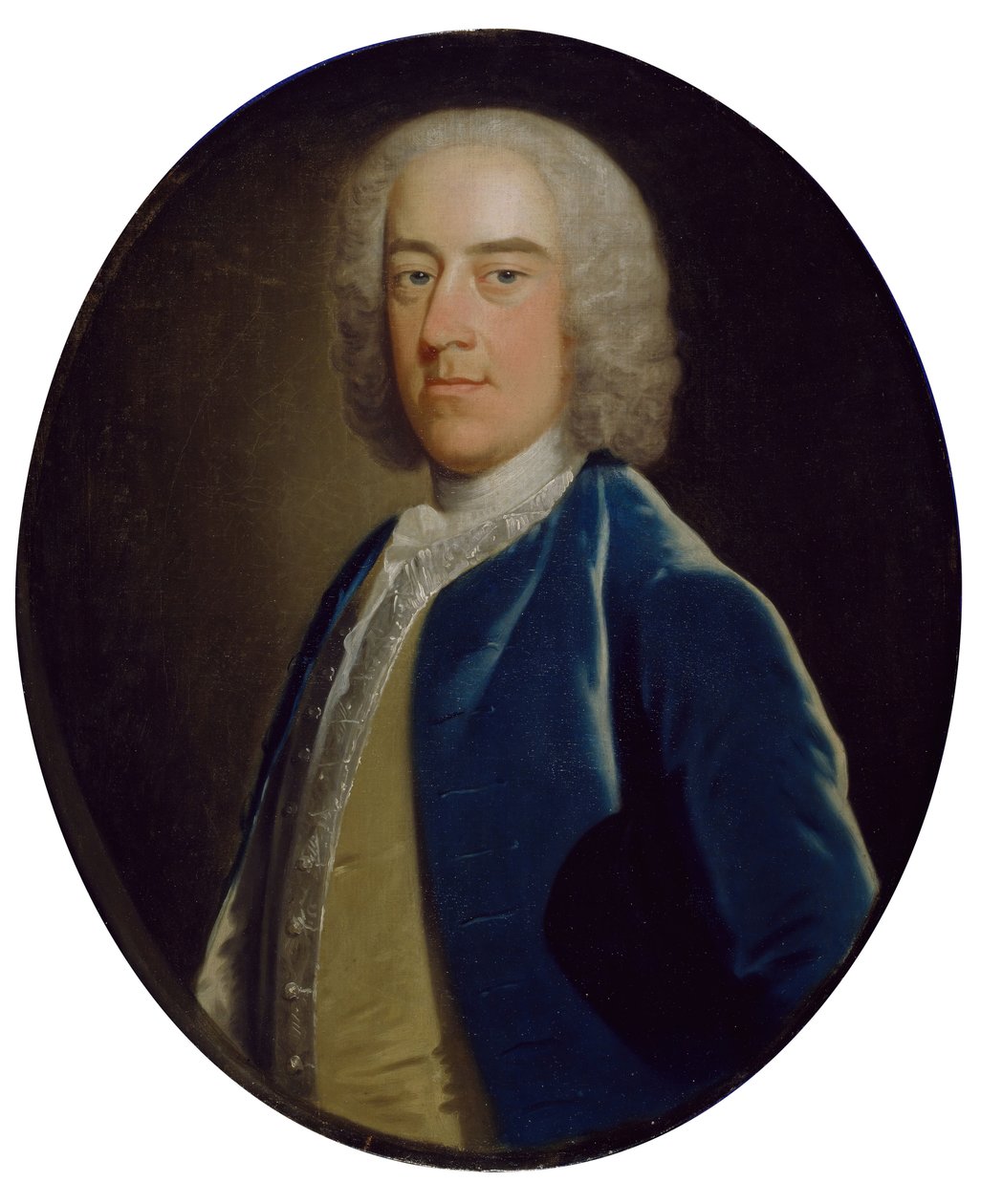 Portrett av Sir Lister Holte 1720-70, 5. baronet, 1750-1770. av Unbekannt