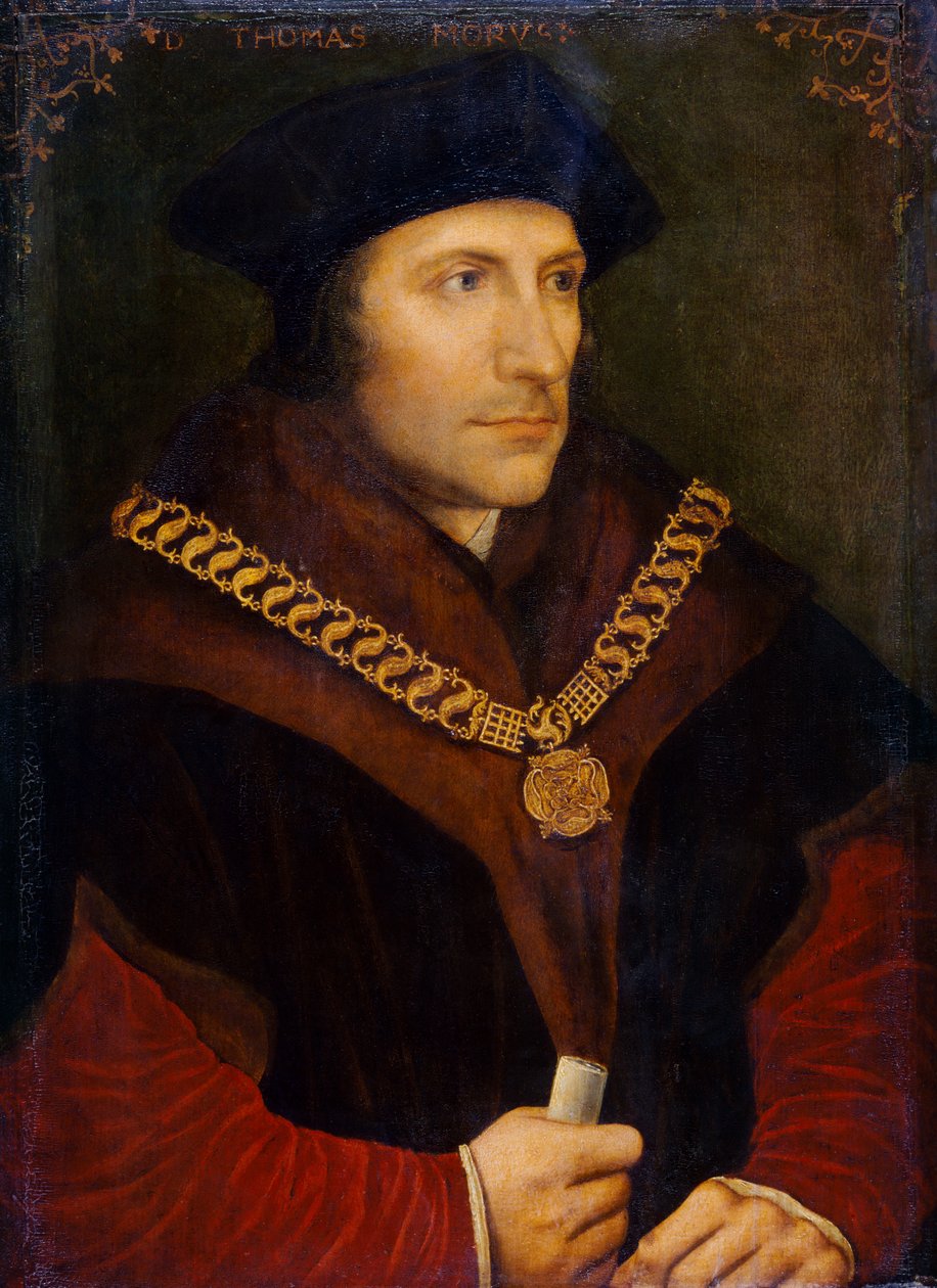 Portrett av Sir Thomas More, c1600 av Unbekannt