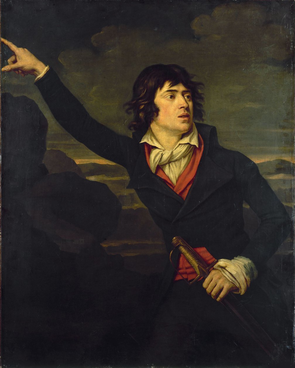 Portrett av Tadeusz Kosciuszko 1746-1817. av Unbekannt
