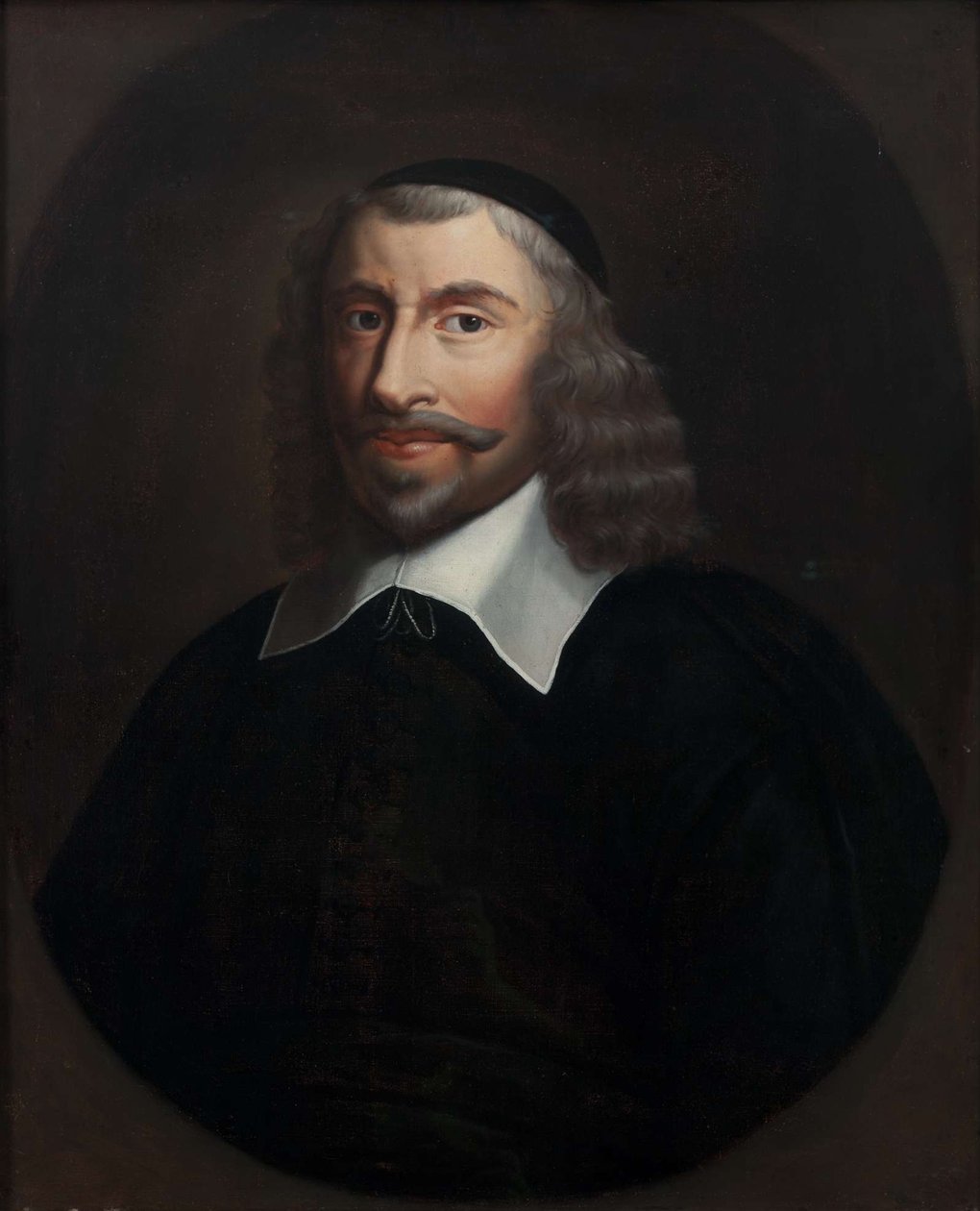 Portrett av Thomas Hobbes 1588-1679, siste fjerdedel av 1600-tallet av Unbekannt
