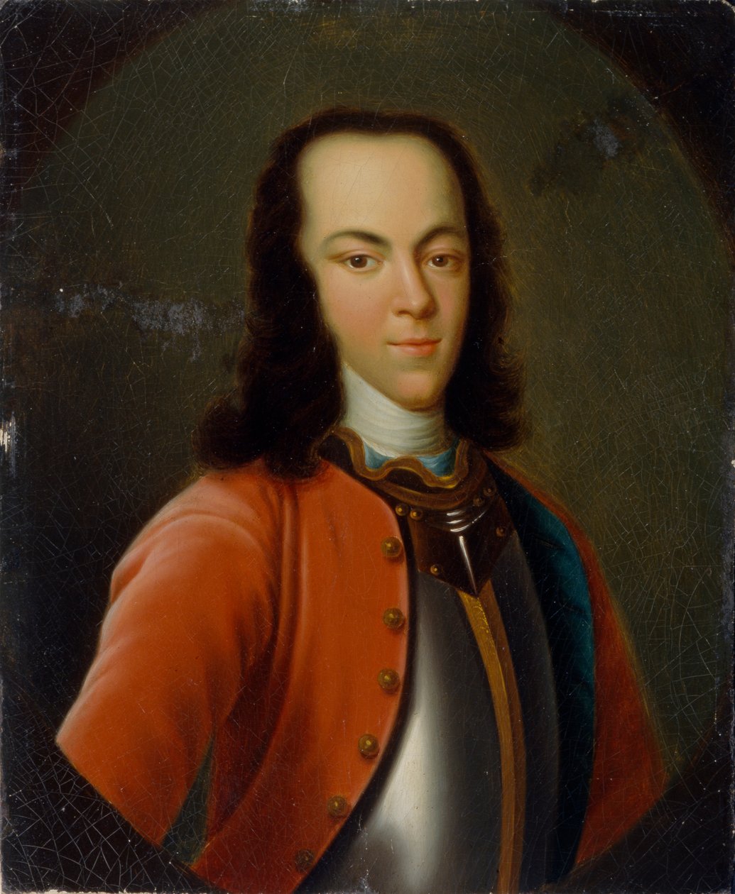 Portrett av Tsarevich Alexei Petrovich av Russland 1690-1718 av Unbekannt